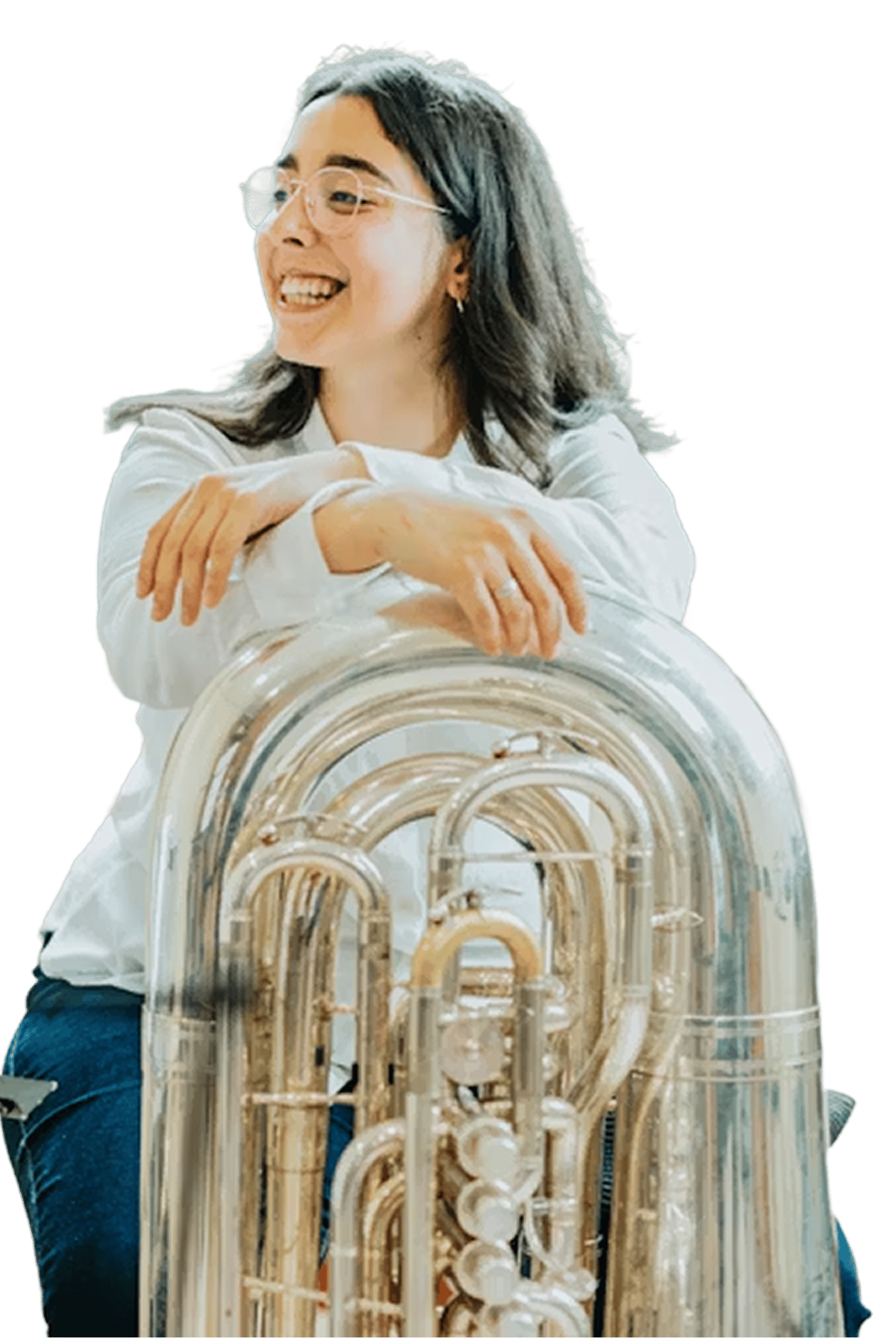 Girl with a Tuba